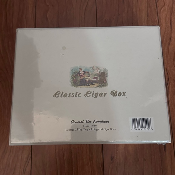 Collectible  cigar box stationary kit with free bonus purse handle - Picture 2 of 4